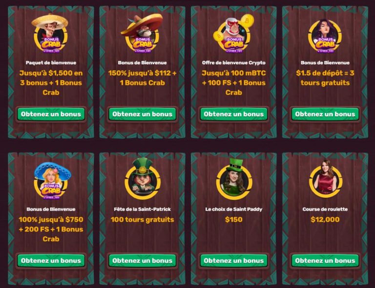 5Gringos casino - Découvrez les bonus et les fonctionnalités