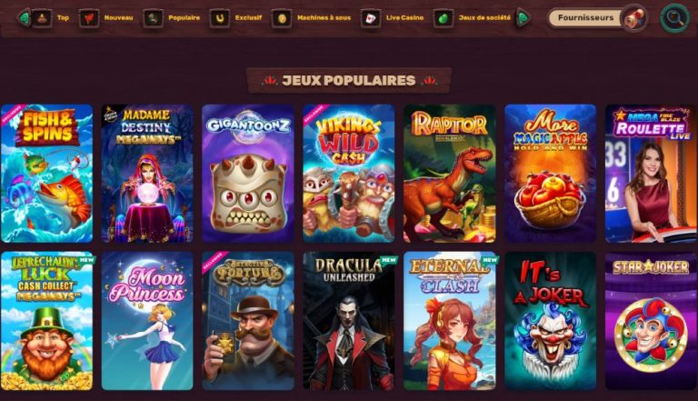 5Gringos casino - Découvrez les bonus et les fonctionnalités